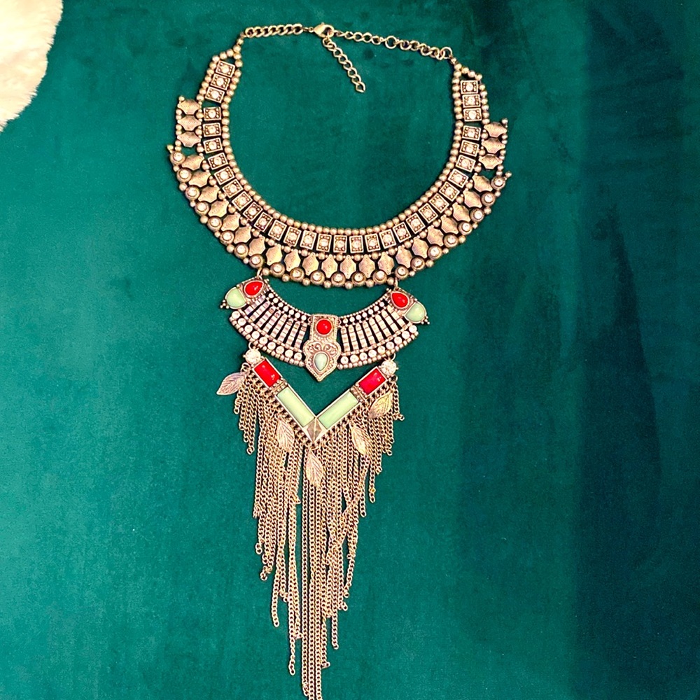 Long Choker Necklace
